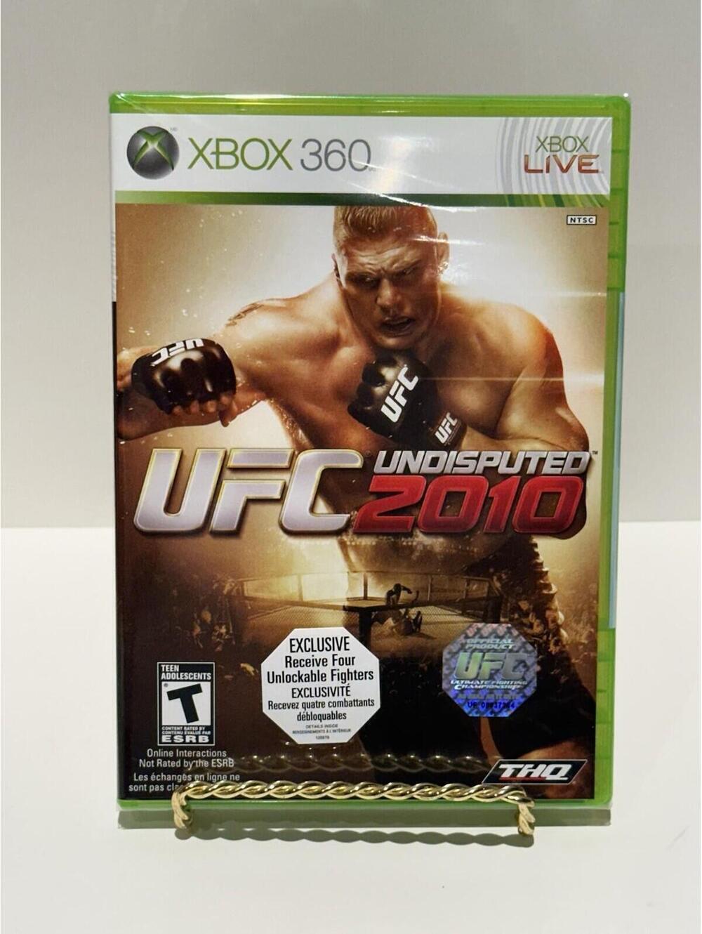 UFC Undisputed 2010 Xbox 360 Brand New Factory Sealed THQ MMA Fighting Game